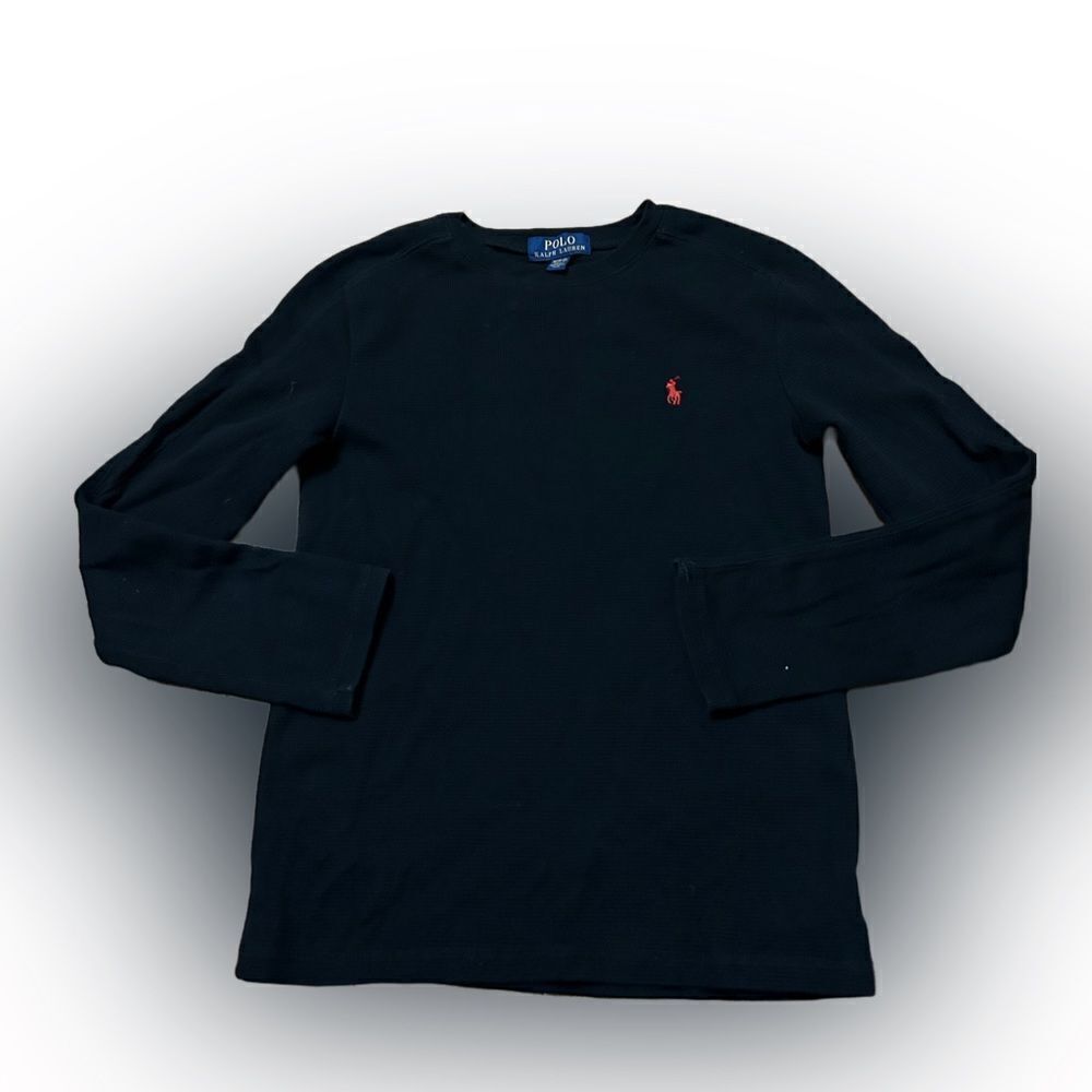 Boys Polo Ralph Lauren Thermal Wiffleknit Shirt